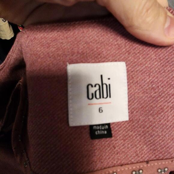 LKNW Cabi Pink Rose Applaud Blazer Jacket 3550 Size 6 - Picture 7 of 9